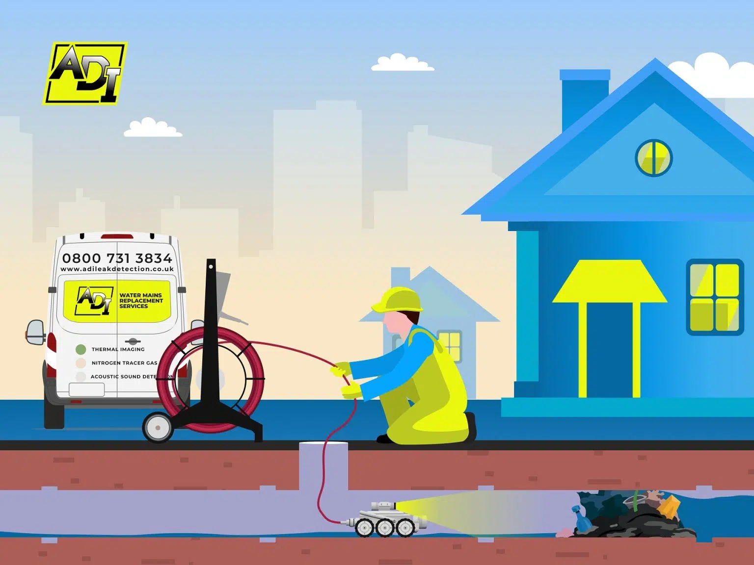 Drainage CCTV Surveys & Investigations West Bromwich